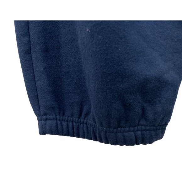 Logo Athletic Mens XXL Navy Blue Fleece Joggers Sweatpants Elastic & Drawstring - Picture 4 of 9